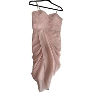 Aqua Dresses Pink Strapless Mini Dress Women Size 4 Homecoming Party Cocktail